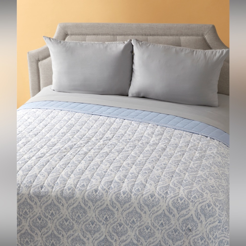 🎉LAST PIECE 🎉 SIGRID OLSEN Cotton Rice Stitch Border Quilt